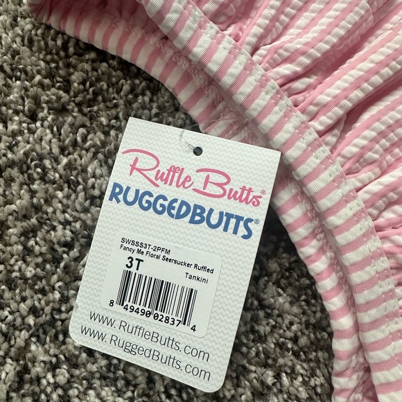 NWT RuffleButts 3T Ruffle swim - Picture 3 of 4